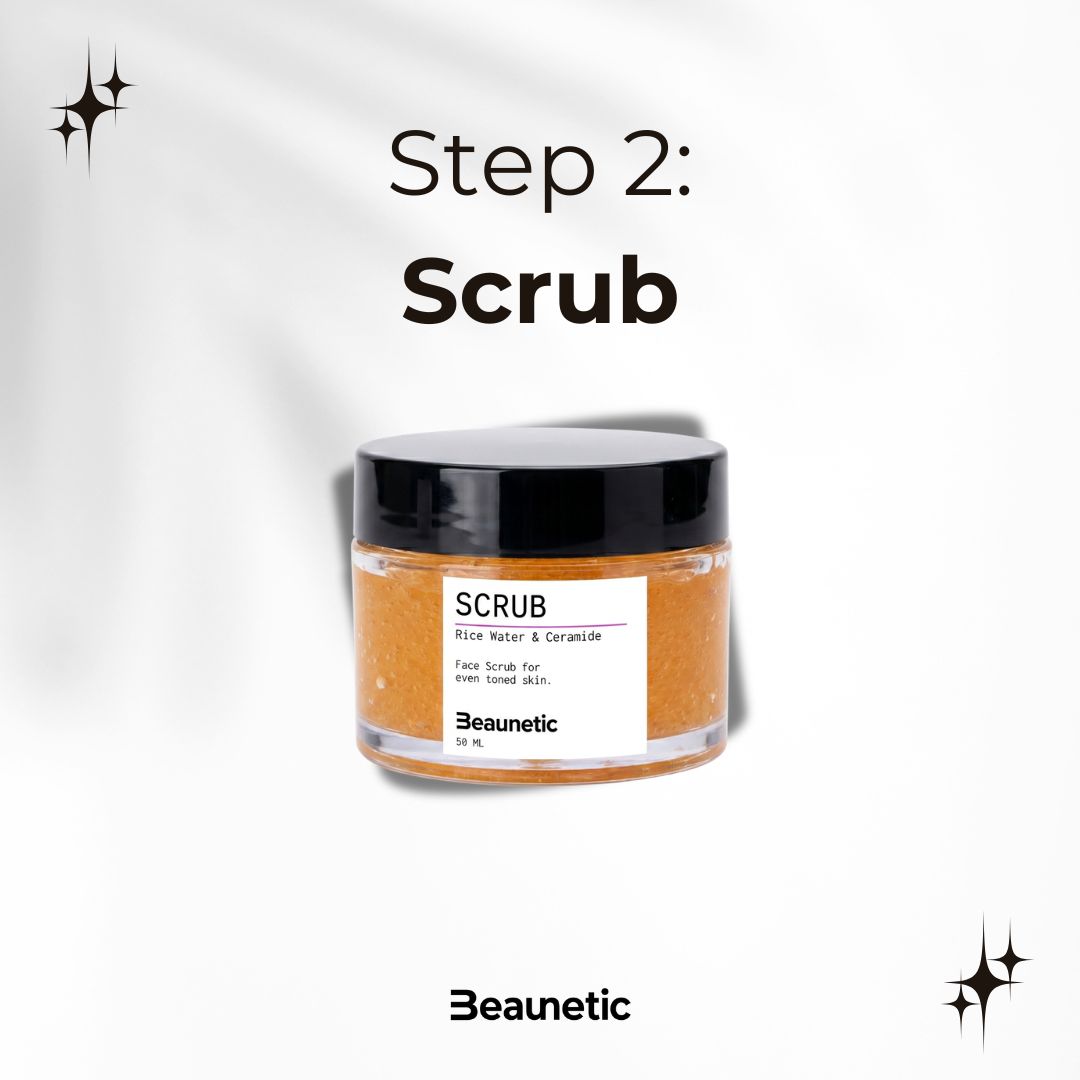 Beaunetic Korean Facial Kit Scrubber