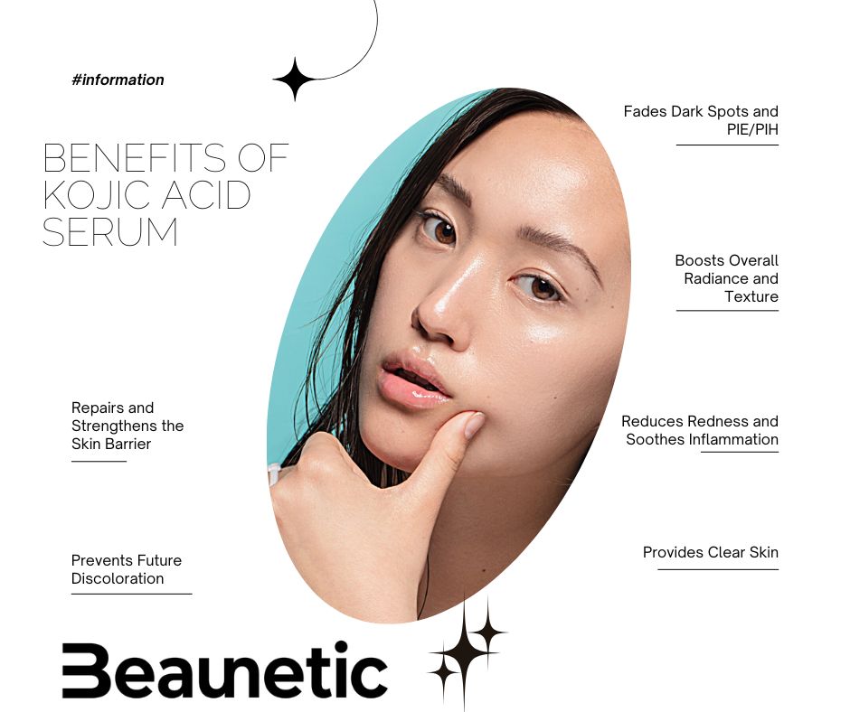Beaunetic kojic acid serum benefits